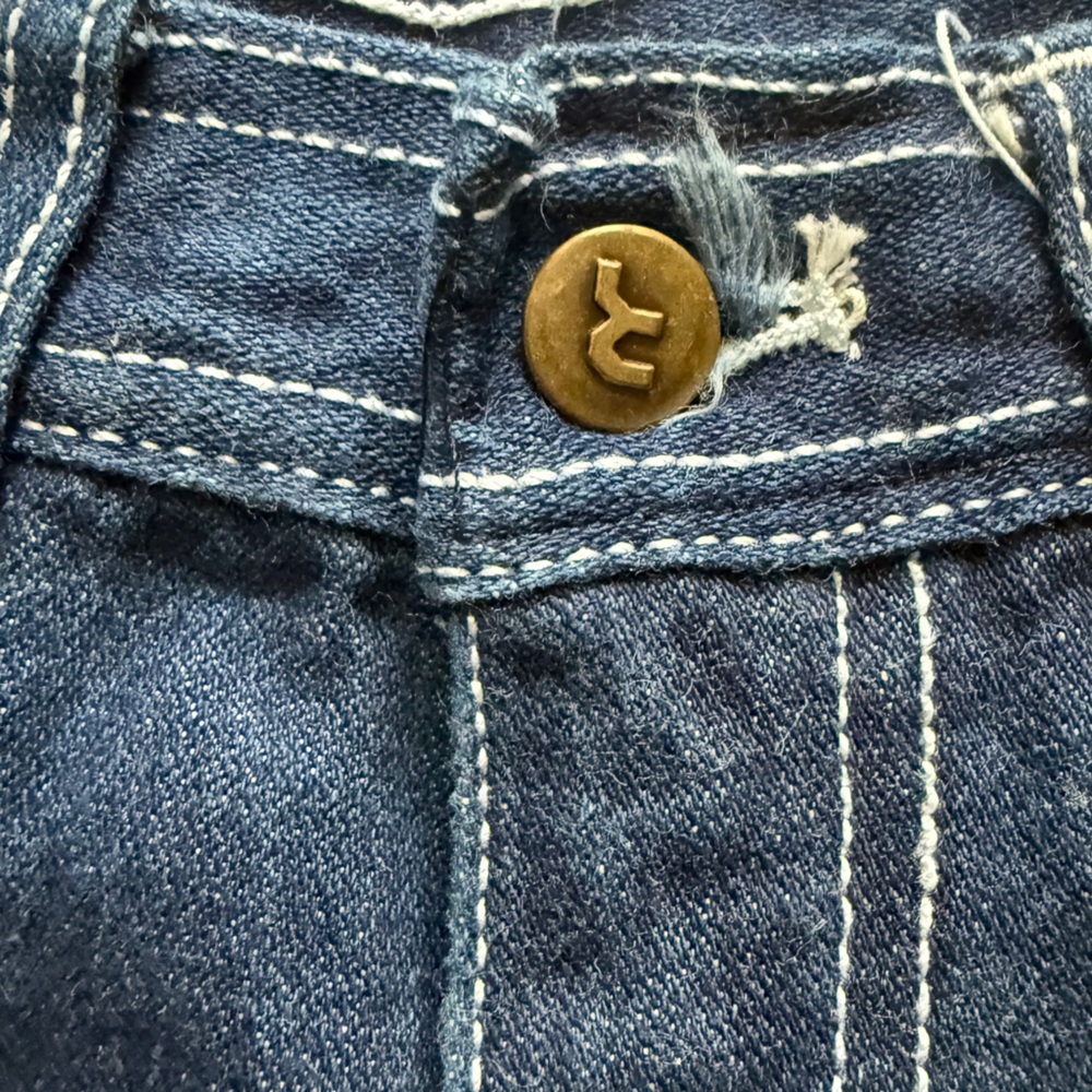 Vintage Rene Lezard Blue Jeans - Picture 6 of 7
